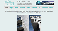 Desktop Screenshot of kbm-philipp.de